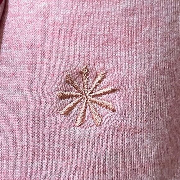 ATHLETA Apollo Crewneck Sweatshirt Conch Heathered Pink Women’s Size XS - Picture 7 of 11